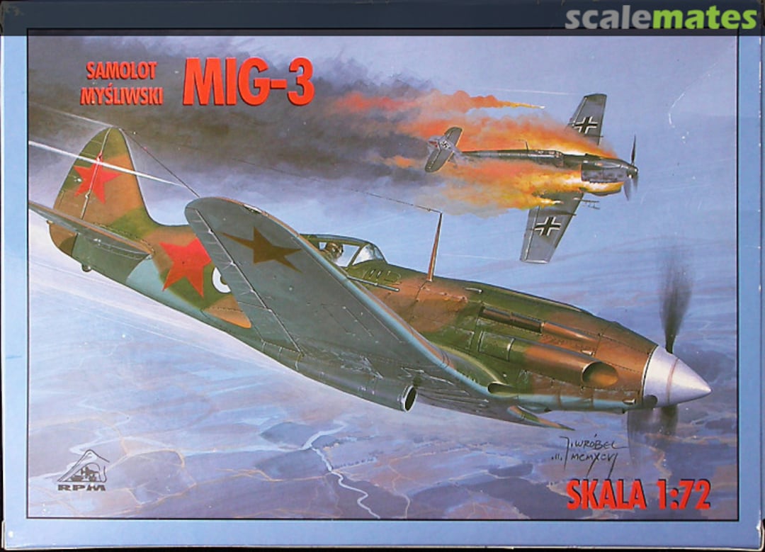 Boxart MiG-3 72004 RPM