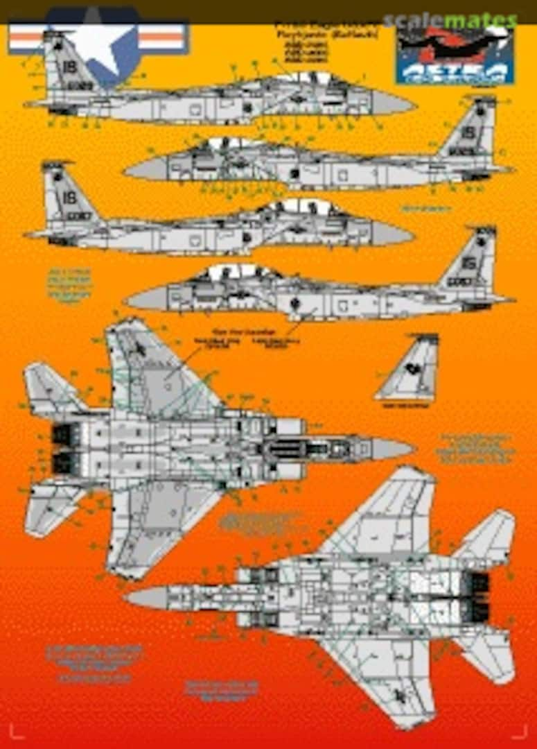 Boxart USAFE F-15C Reykjavik ASD-7205 Astra Decals