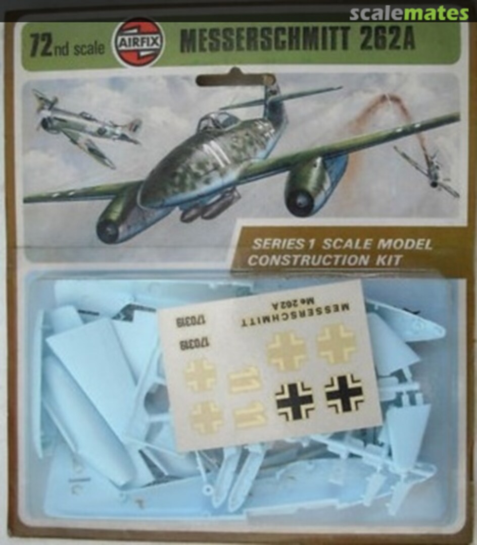 Boxart Messerschmitt 262A 01030-4 Airfix