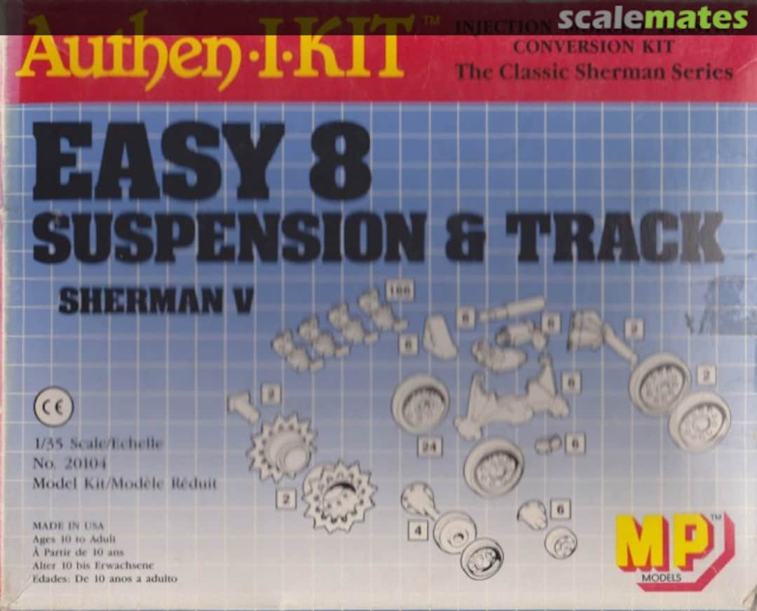 Boxart Easy 8 Suspension & Track 20104 MP Models