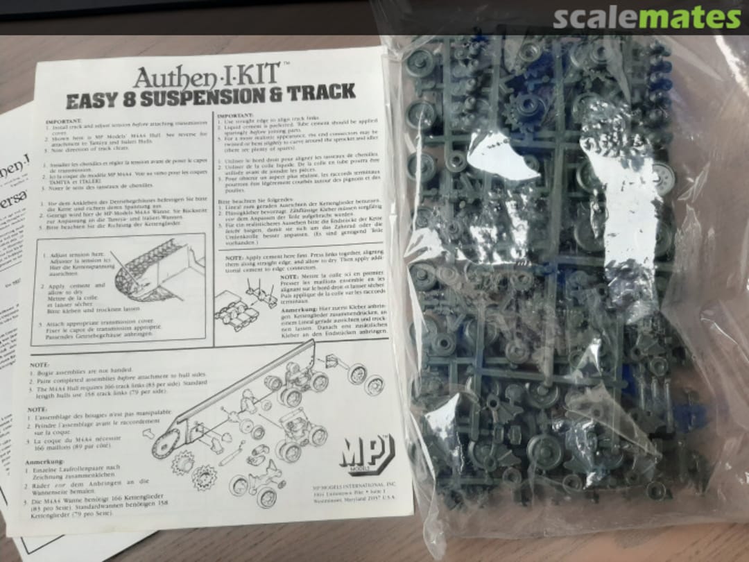 Contents Easy 8 Suspension & Track 20104 MP Models