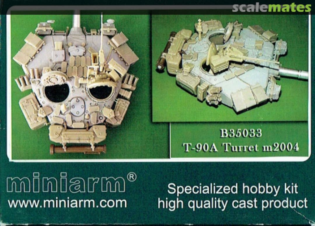 Boxart T-90A Turret m2004 B35033 Miniarm