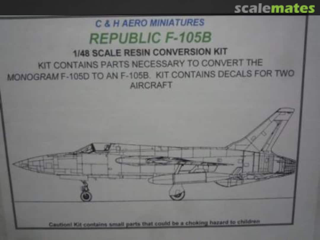 Boxart Republic F-105B  C&H Aero Miniatures