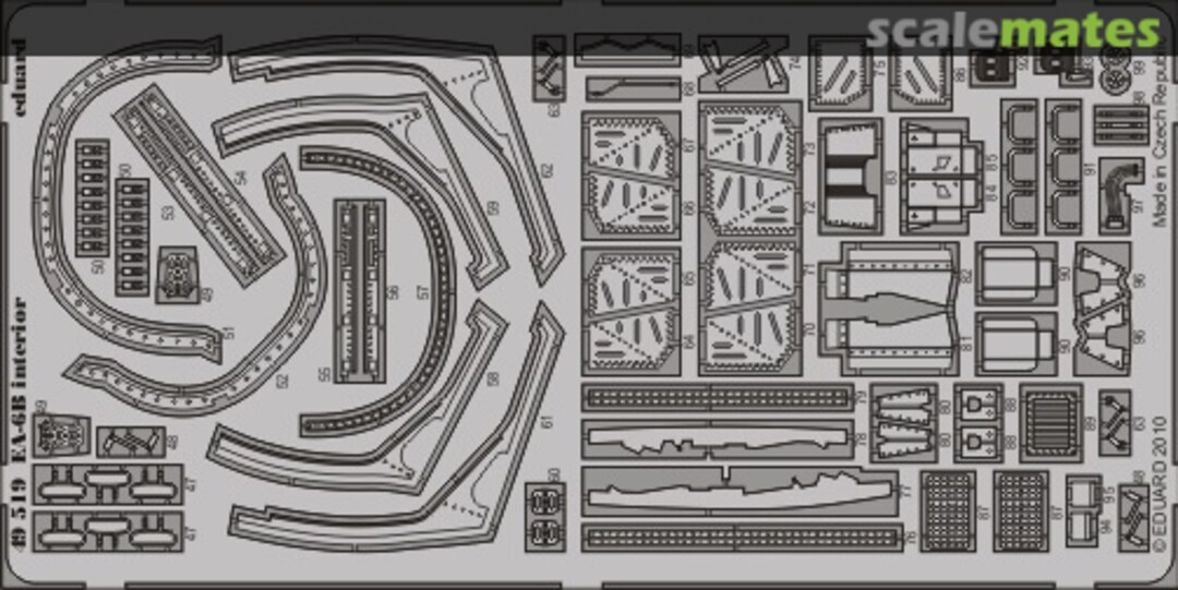 Boxart EA-6B Prowler - Interior 49519 Eduard