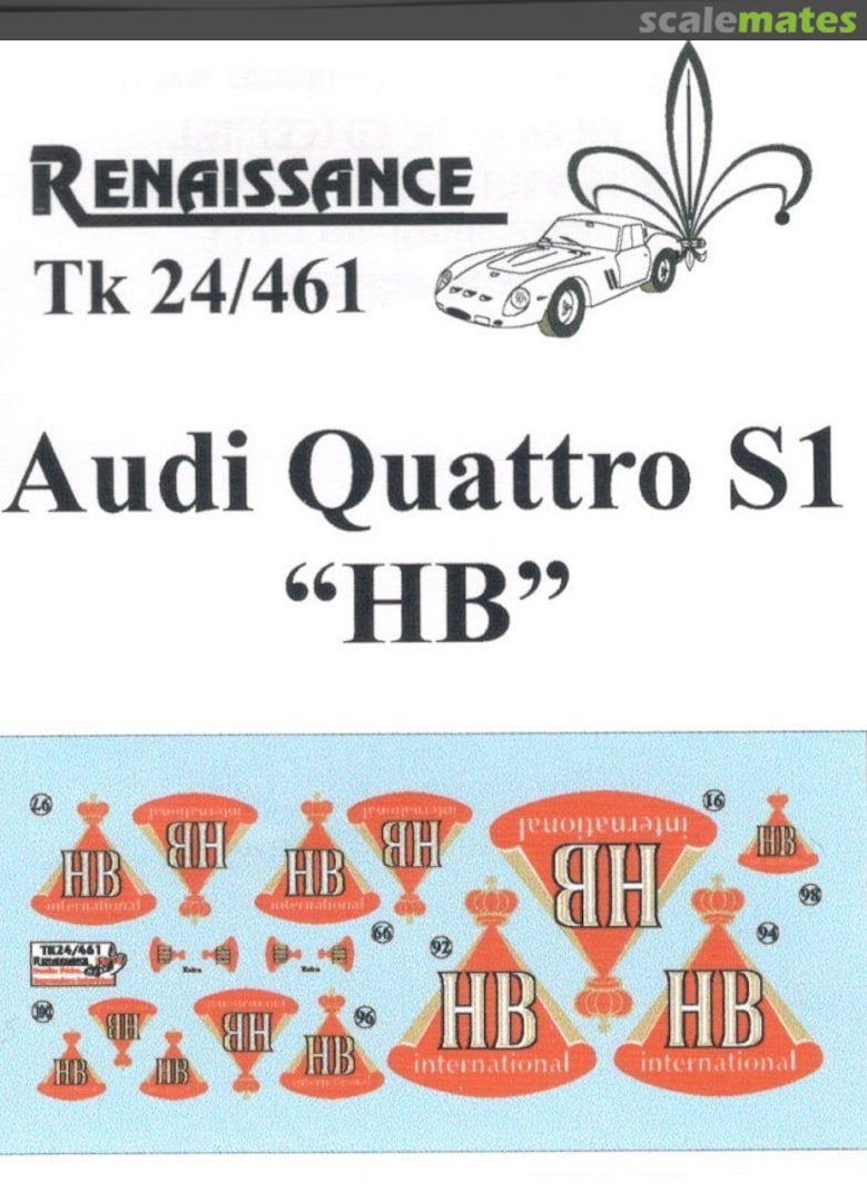 Boxart HB International Tk24/461 Renaissance