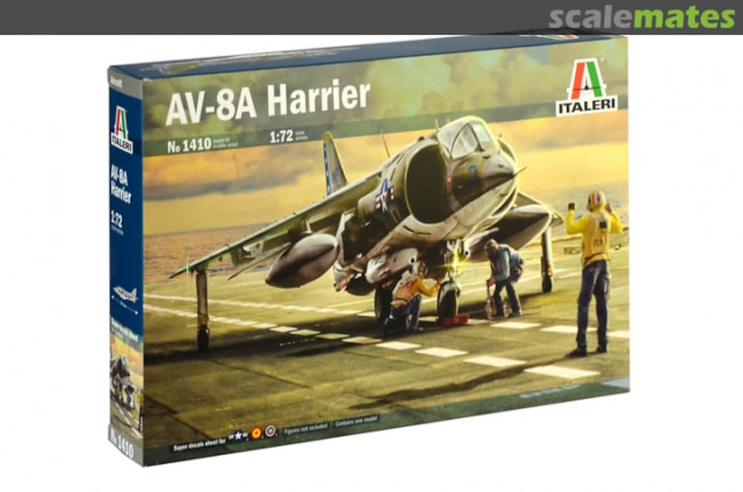 Boxart AV-8A Harrier 1410 Italeri