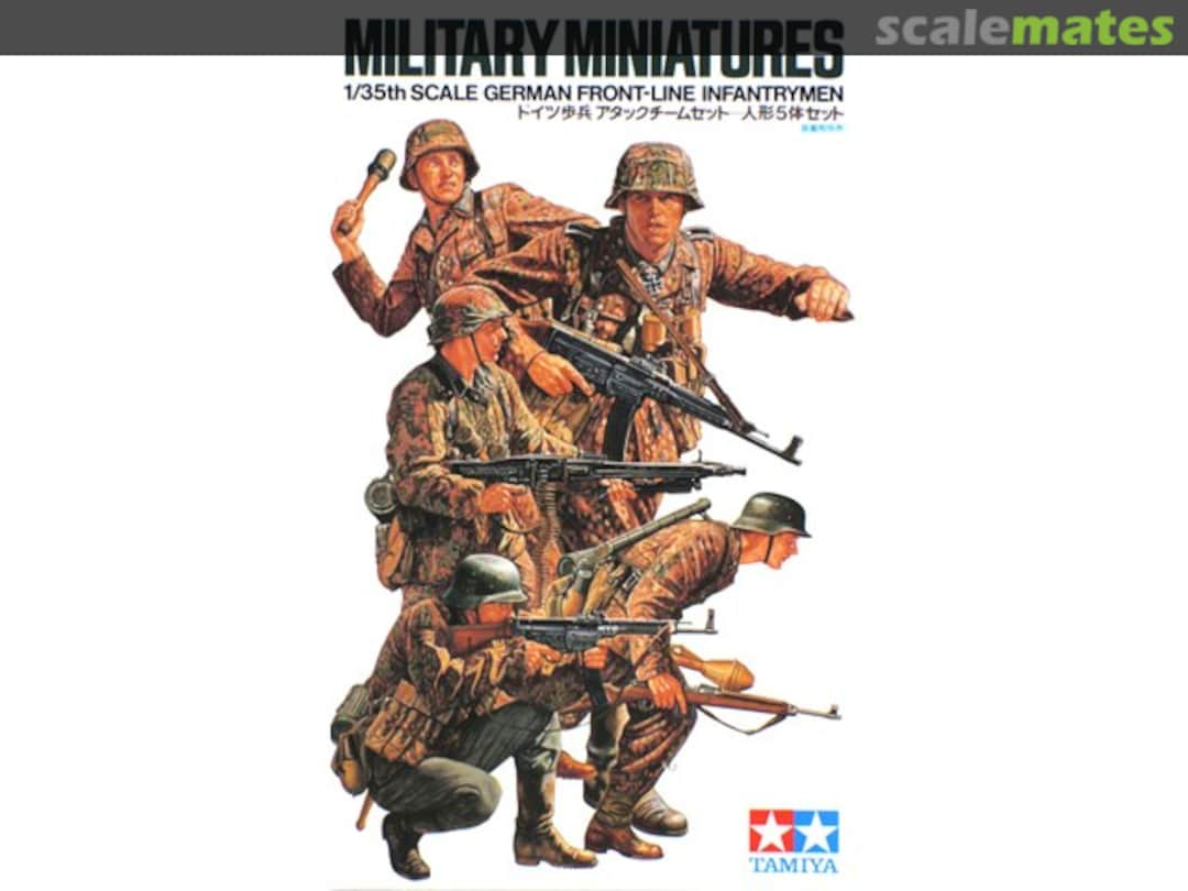 Boxart Front-Line Infantrymen 35196 Tamiya