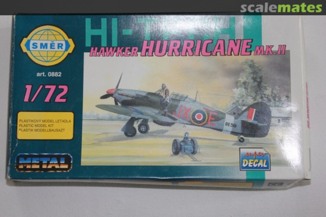 Boxart Hawker Hurricane Mk.II 0882 Směr