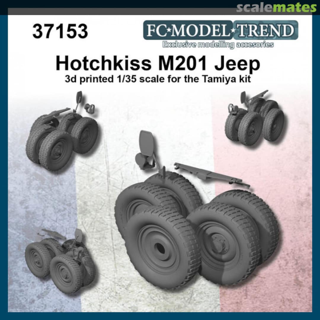 Boxart Hotchkiss M201 'La Jeep' 37153 FC Model Trend