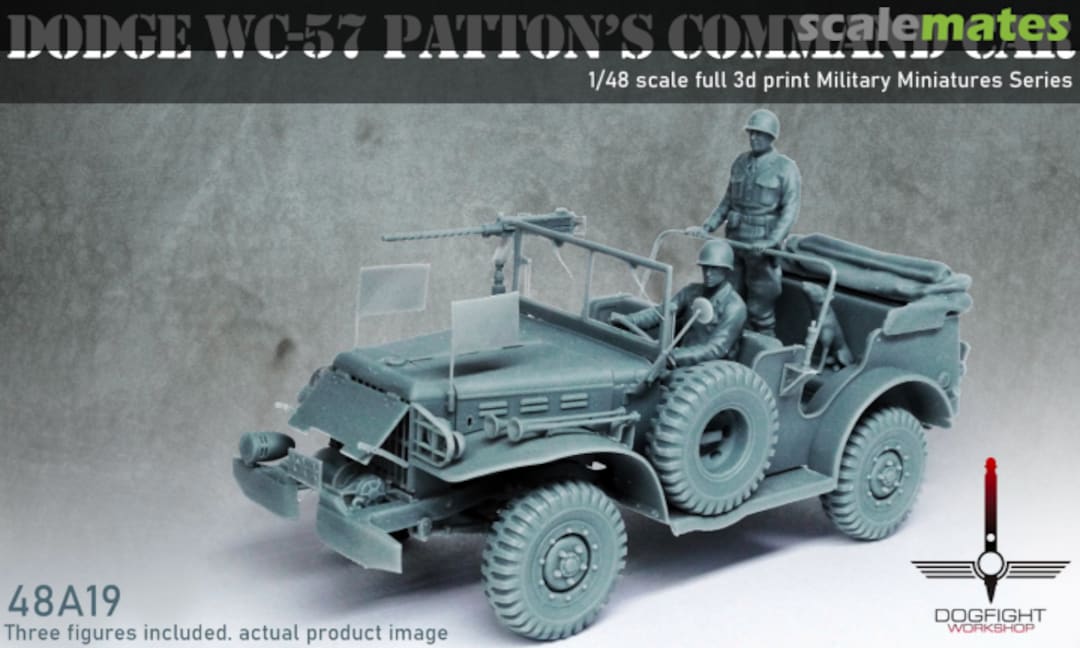 Boxart Dodge WC 57 Command Car 48A19 / 72A19 Dogfight Workshop