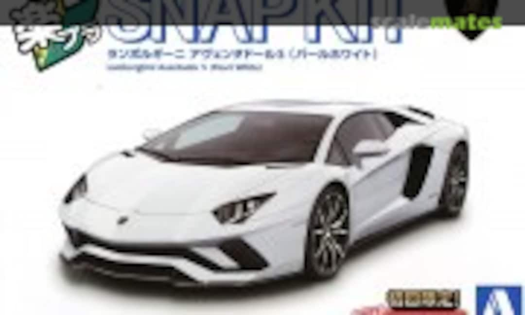 1:32 Lamborghini Aventador S (Pearl white) (Aoshima 068144)