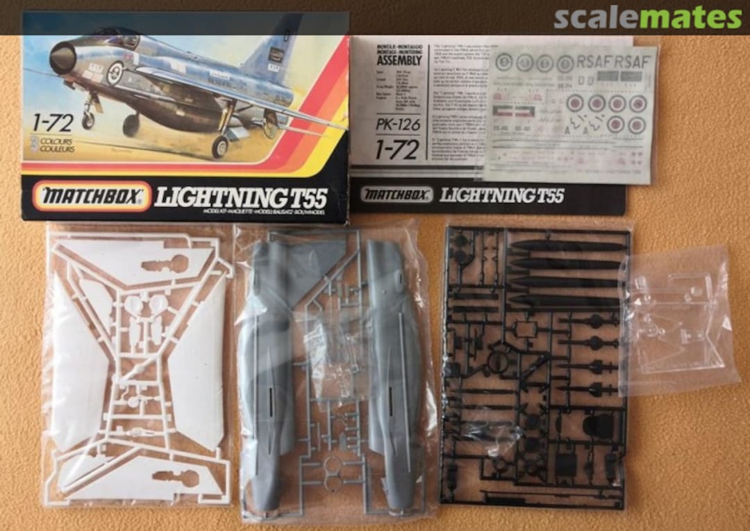 Contents Lightning T55 PK-126 Matchbox