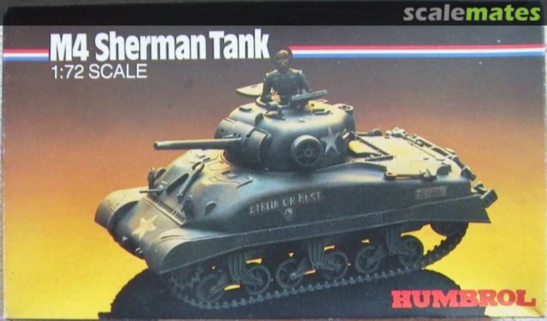 Boxart M4 Sherman Tank HK72203 Humbrol