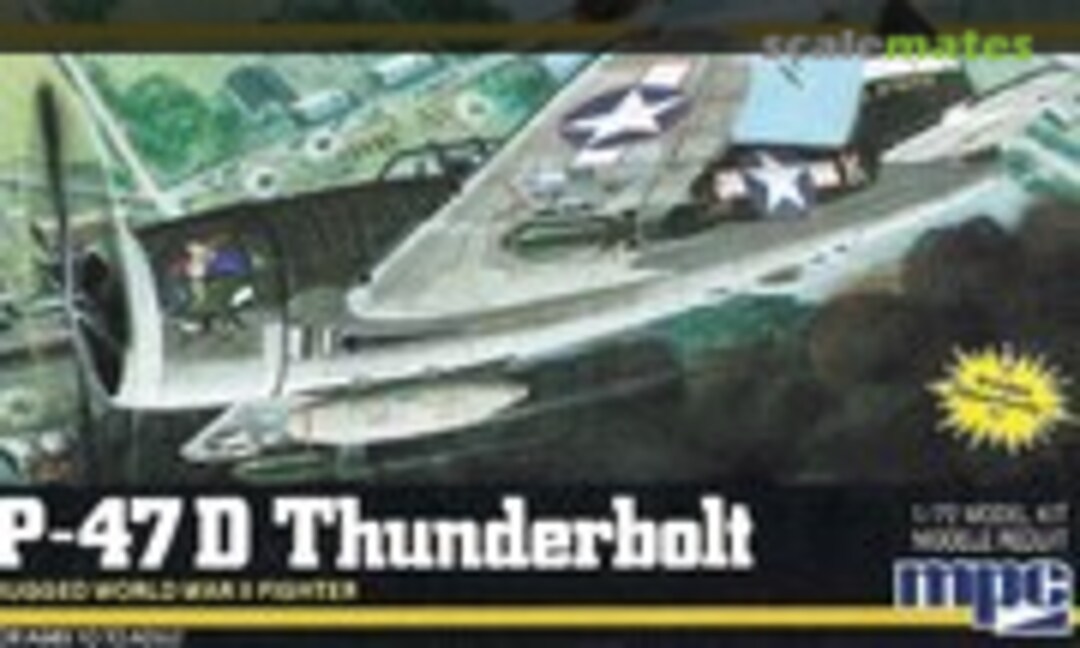 1:72 P-47D Thunderbolt (MPC 1-4009)