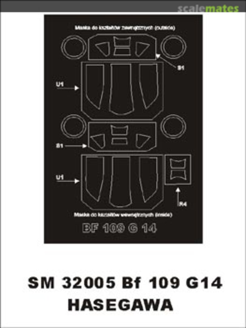 Boxart Bf 109G-14 SM32005 Montex