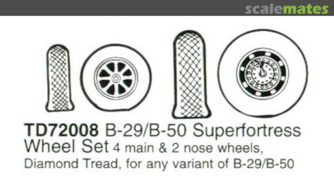 Boxart B-29/B-50 Superfortress 72008 True Details