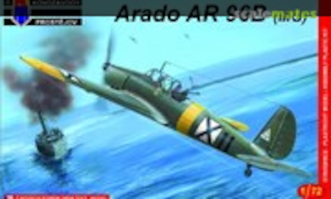 1:72 Arado AR 96B (MG) (Kovozávody Prostějov )