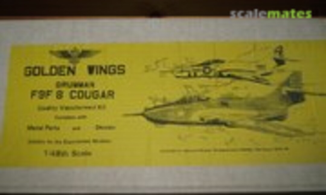 1:48 Grumman F9F-8/P Cougar (Golden Wings GW-003)