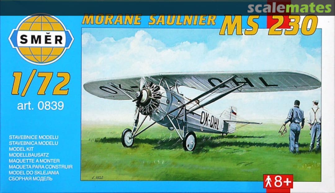 Boxart Morane Saulnier MS 230 0839 Směr