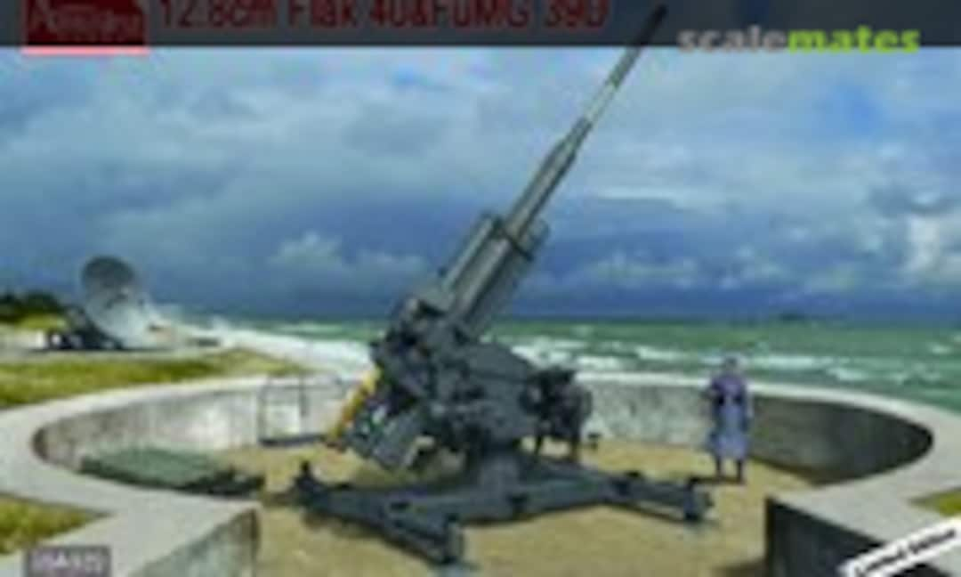 1:35 12.8cm Flak 40 &amp; FuMG 39D (Amusing Hobby 35A020)