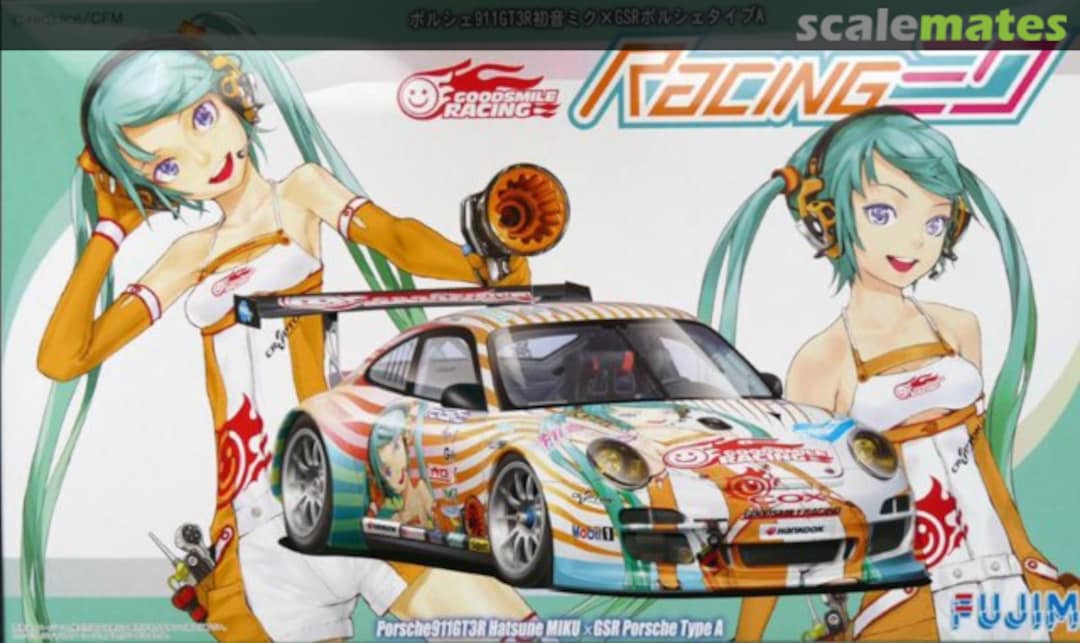 Boxart Porsche 911 GT3R Miku Hatsune x GSR Porsche Typ A 18975 Fujimi