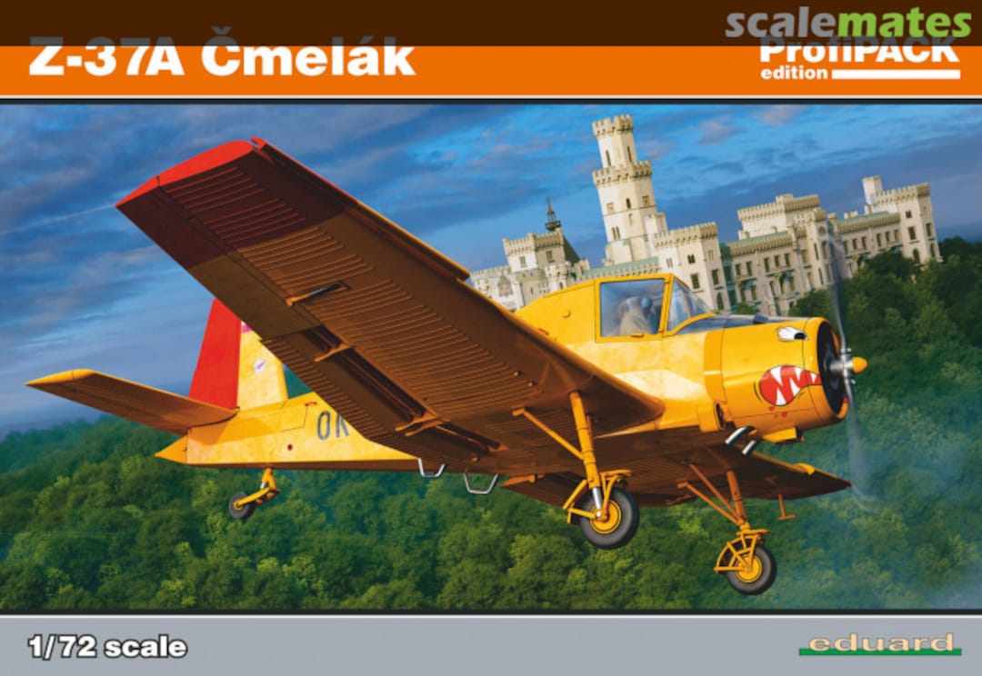 Boxart Zlín Z-37A Čmelák 7097 Eduard