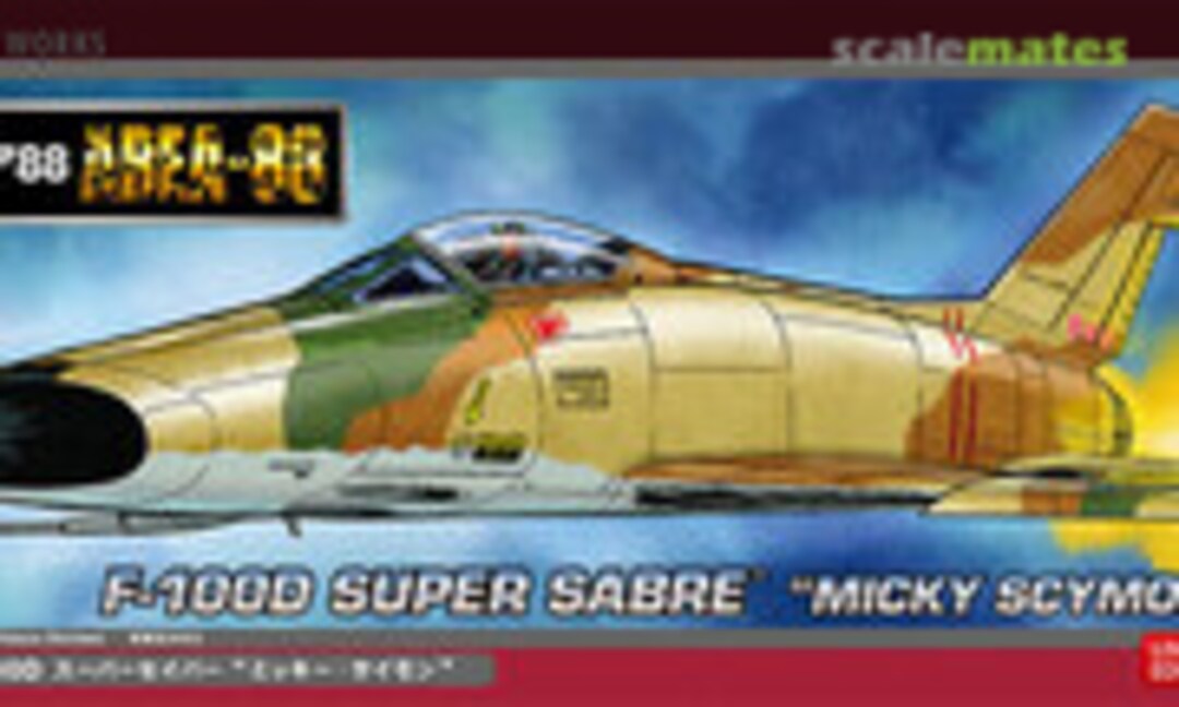 1:72 F-100D Super Sabre &quot;Mickey Simon&quot; (Hasegawa 64772)