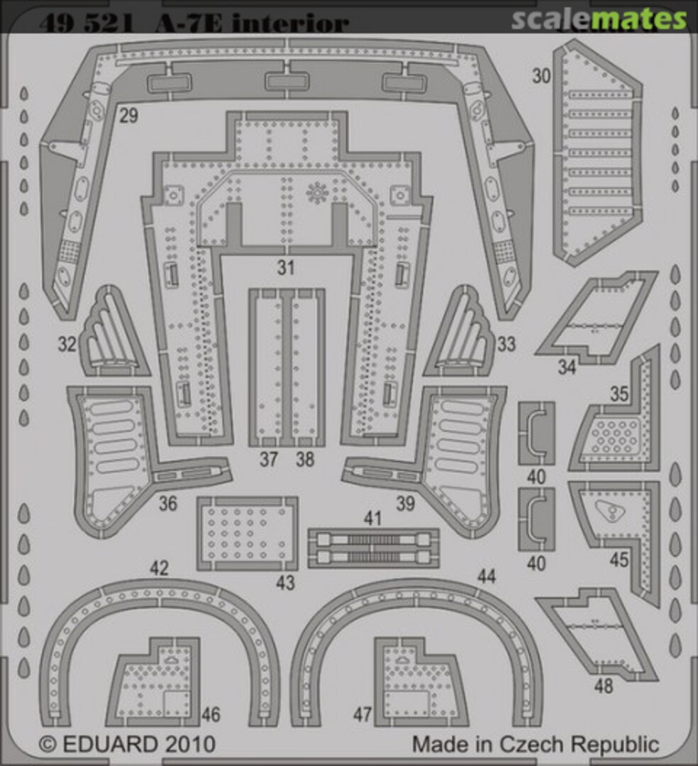 Boxart A-7E interior S.A. 49521 Eduard