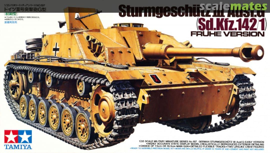 Boxart Sturmgeschütz III Ausf.G 35197 Tamiya