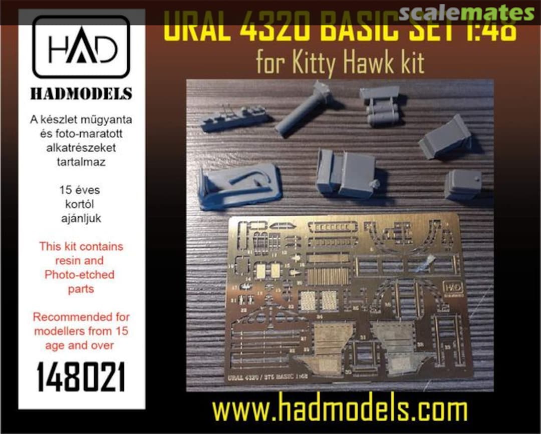 Boxart Ural 4320 basic update set 148021 HADmodels 