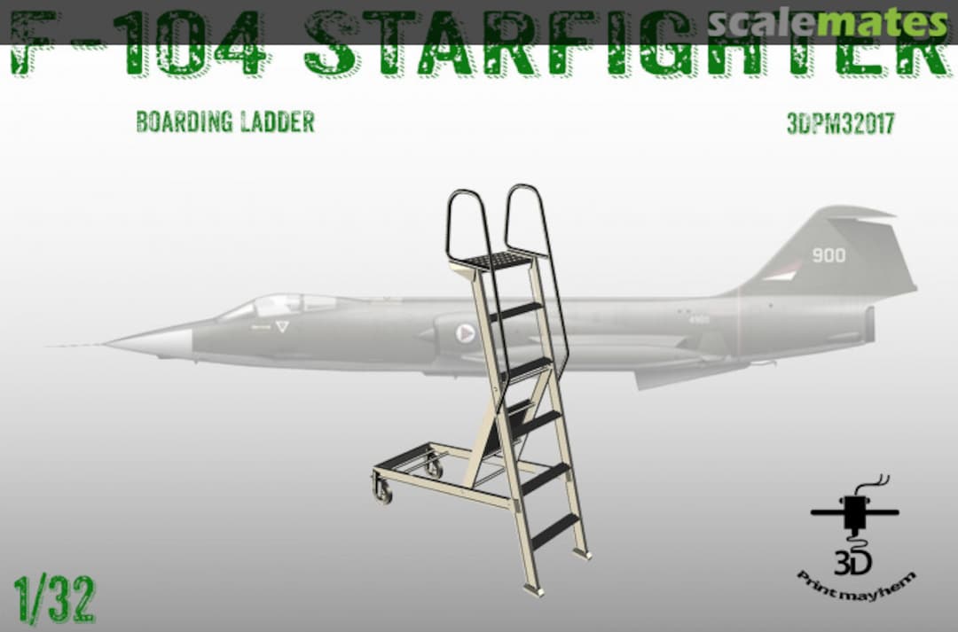 Boxart Boarding ladder for F-104 Starfighter 3DPM32017 3D Print Mayhem