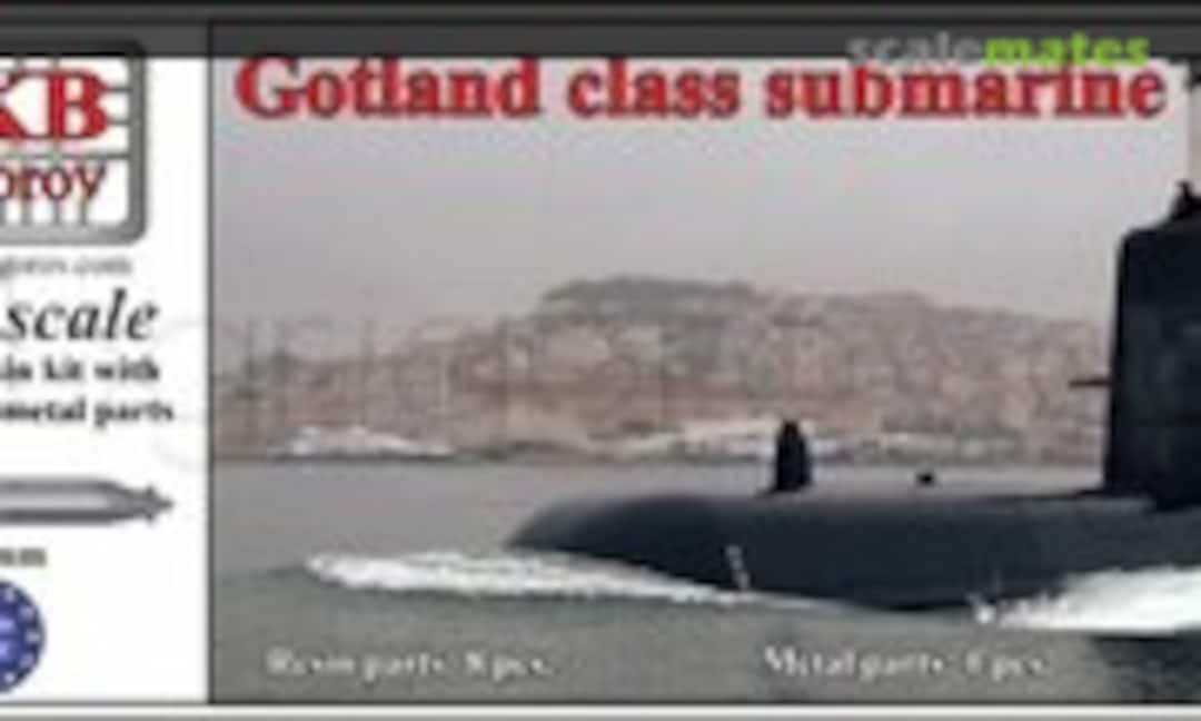 1:350 Gotland class submarine (OKB Grigorov 35006)