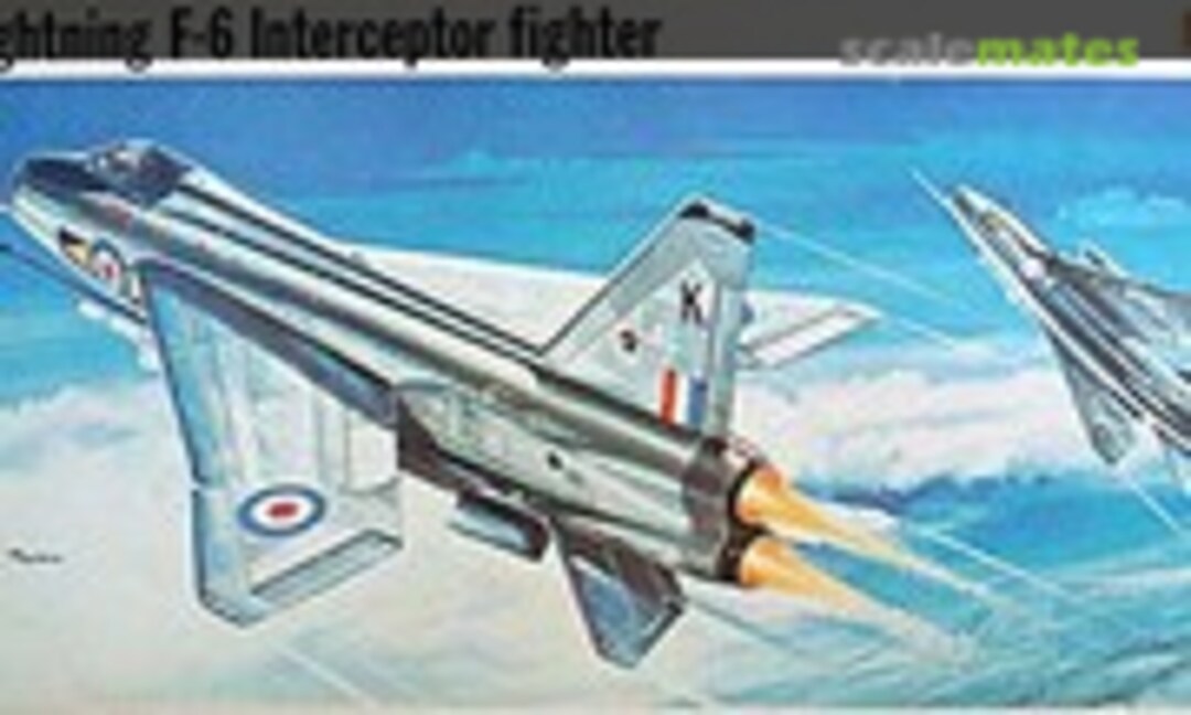 1:72 B.A.C. Lightning F-6 Interceptor Fighter (FROG F266)