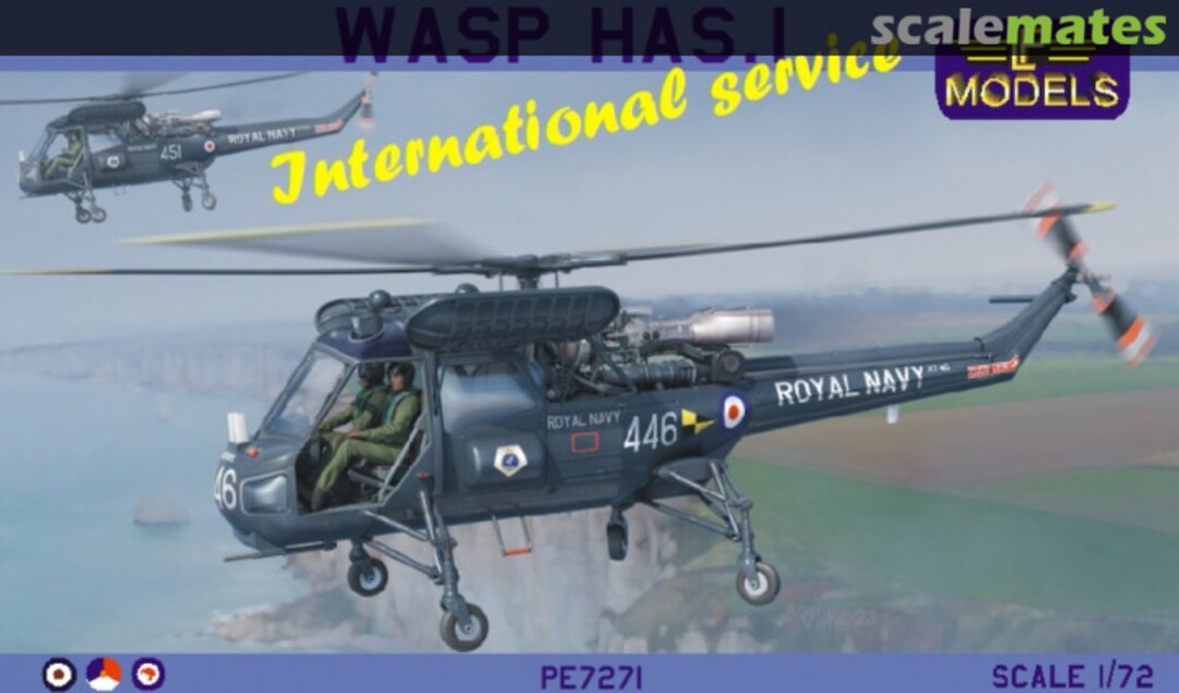 Boxart Westland Wasp HAS.1 PE7271 LF Models