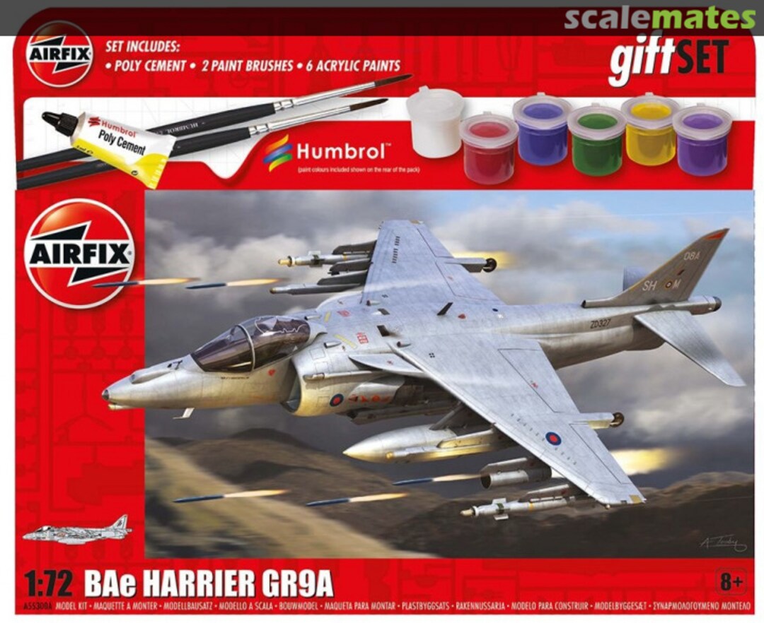 Boxart BAe Harrier GR.9A A55300A Airfix