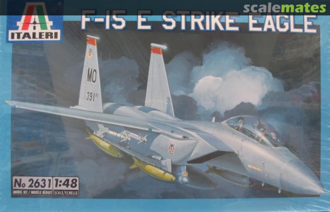 Boxart F-15E Strike Eagle 2631 Italeri