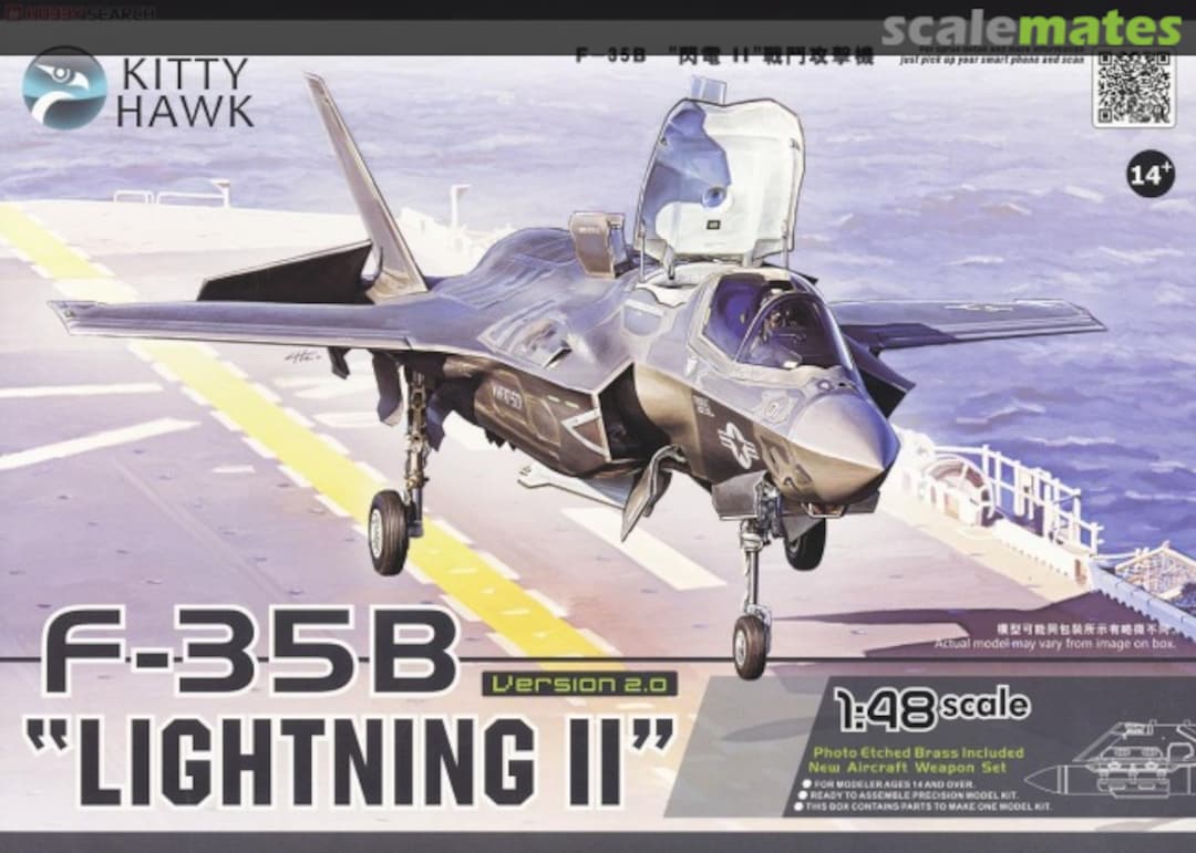 Boxart F-35B Lightning II KH80102 Kitty Hawk