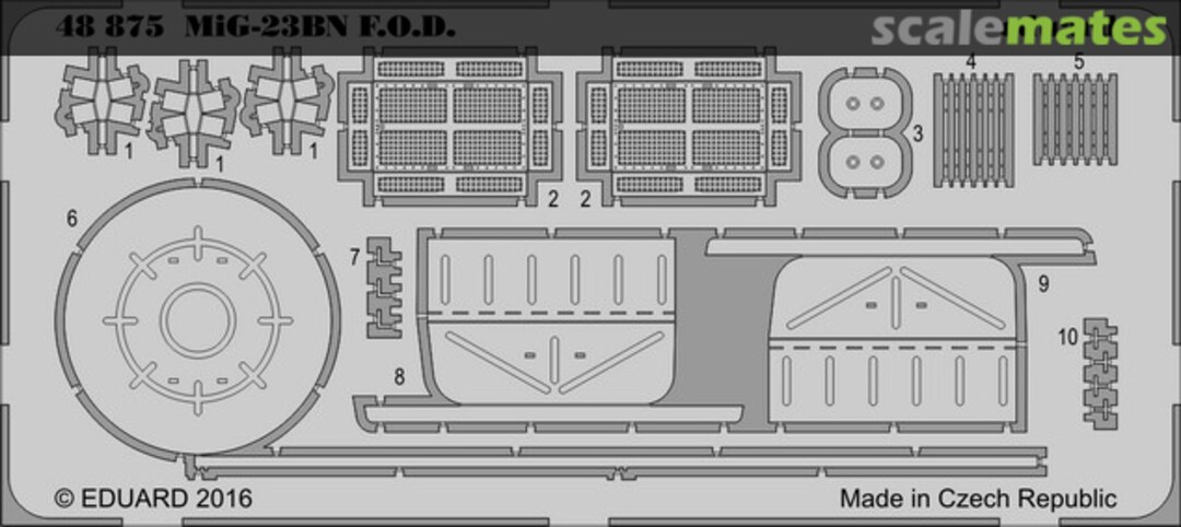 Boxart MiG-23BN F.O.D. 48875 Eduard