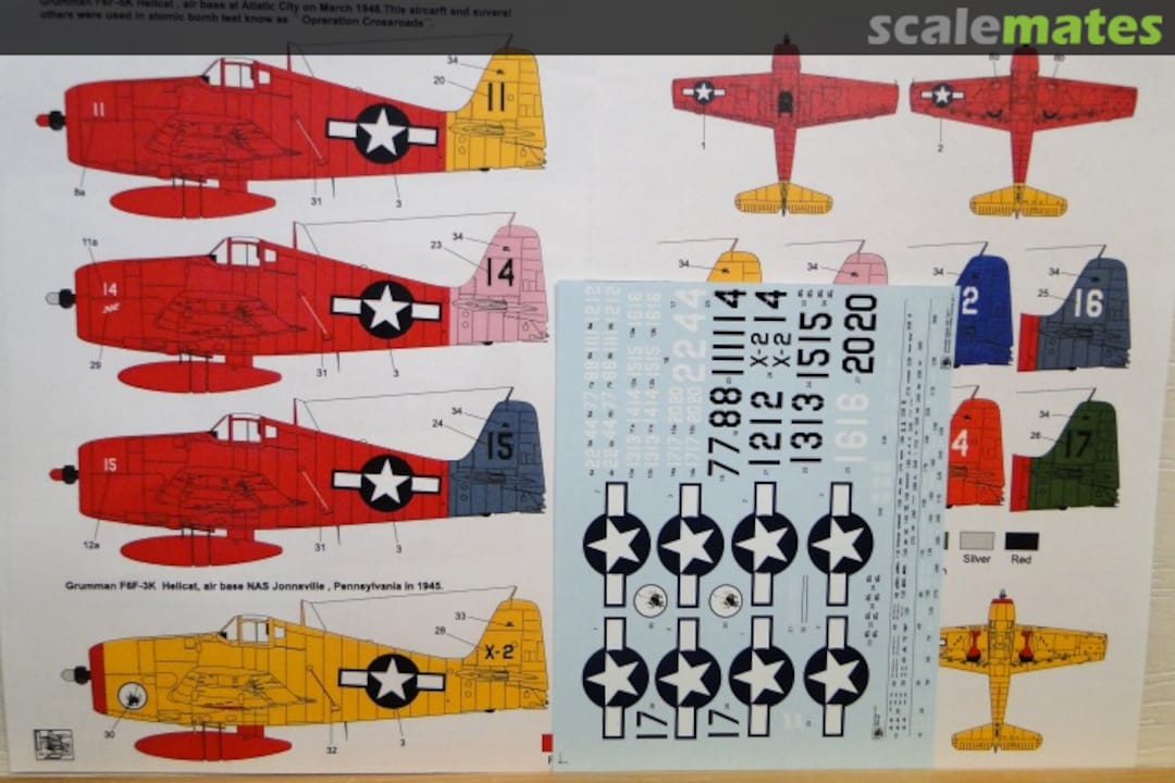 Boxart Hellcat Drones HMD72011 H-Models Decals