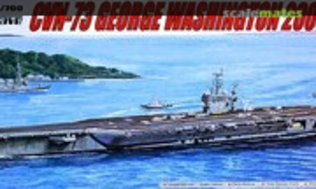 1:700 CVN-73 George Washington 2008 (Pit-Road M37)