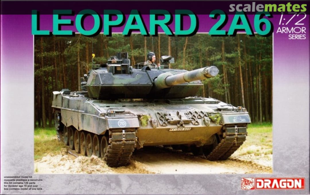 Boxart Leopard 2A6 7232 Dragon