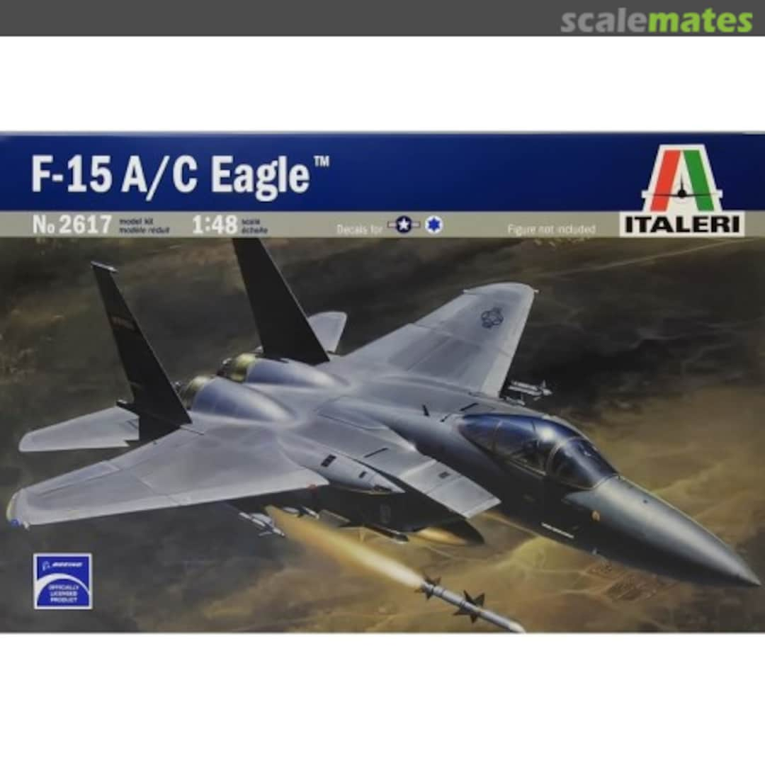 Boxart F-15A/C Eagle 2617 Italeri