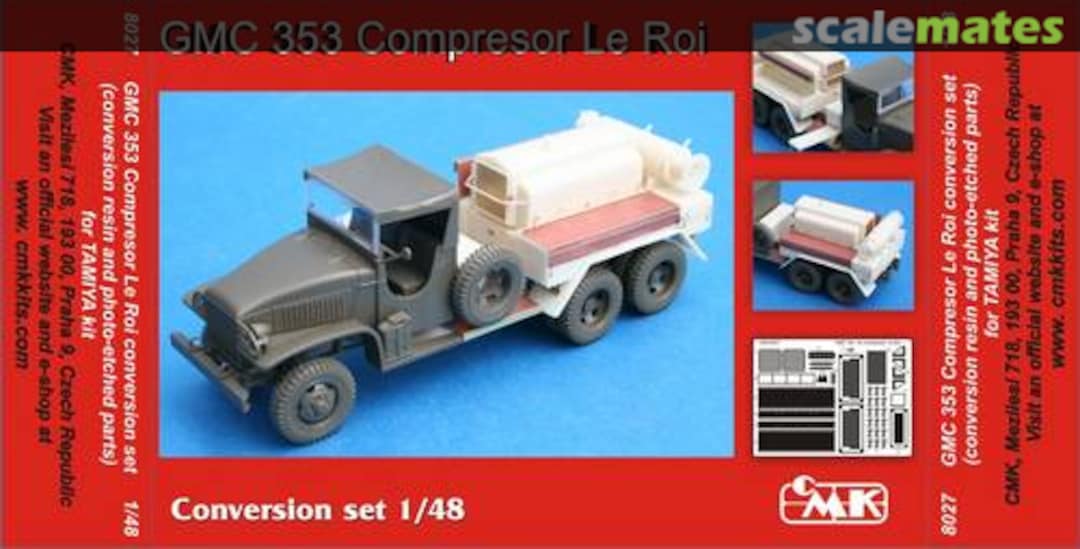 Boxart GMC 353 Compresor Le Roi conversion set 8027 CMK