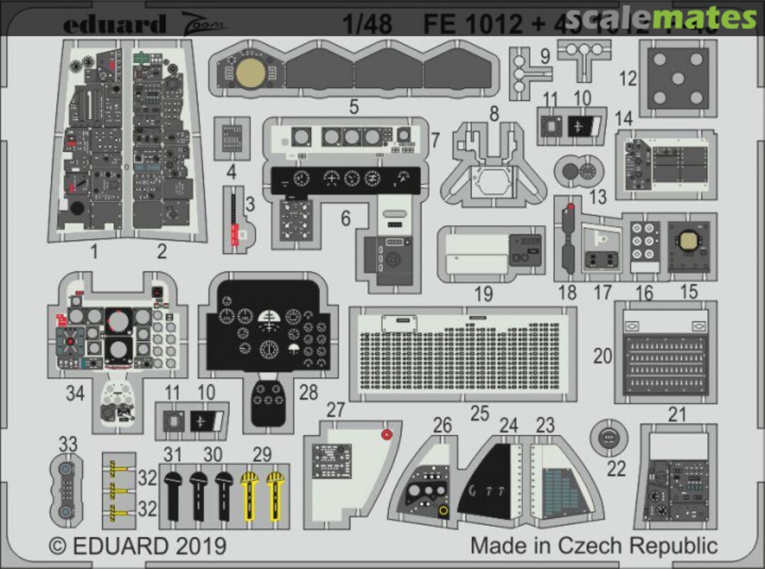 Boxart F-4J - interior 491012 Eduard