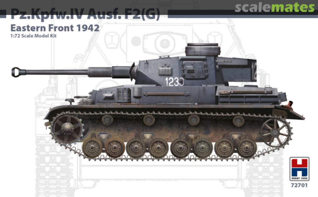 Boxart Pz.Kpfw.IV Ausf.F2(G) 72701 Hobby 2000