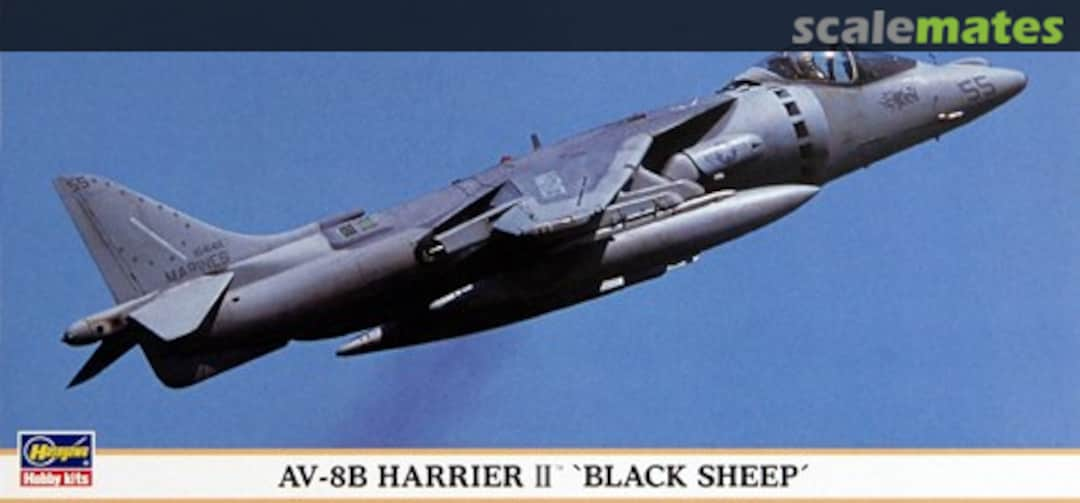 Boxart AV-8B Harrier II `Black Sheep´ 00766 Hasegawa