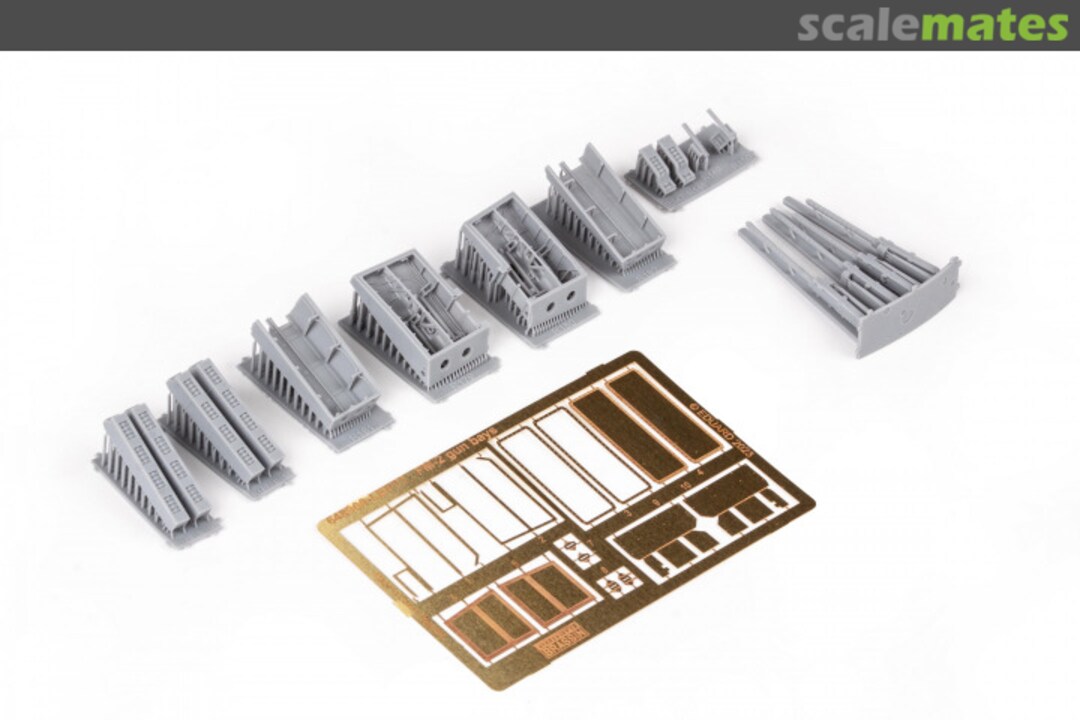 Contents FM-2 Gun Bays 648900 Eduard