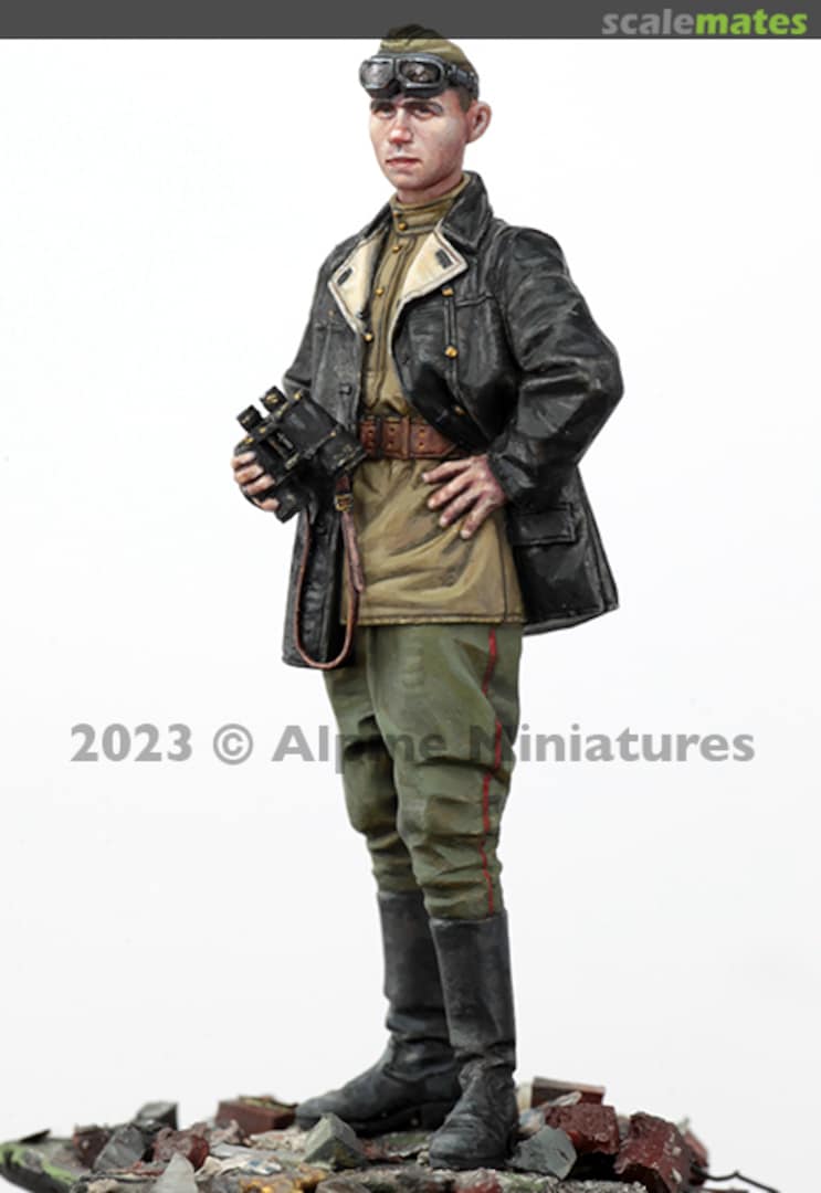 Boxart Tank Officer #1 35306 Alpine Miniatures