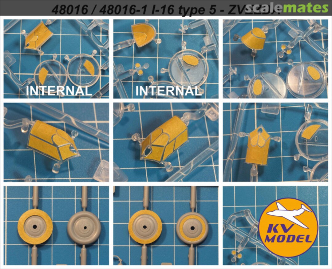 Contents Polikarpov I-16 Type 5 48016 KV Models