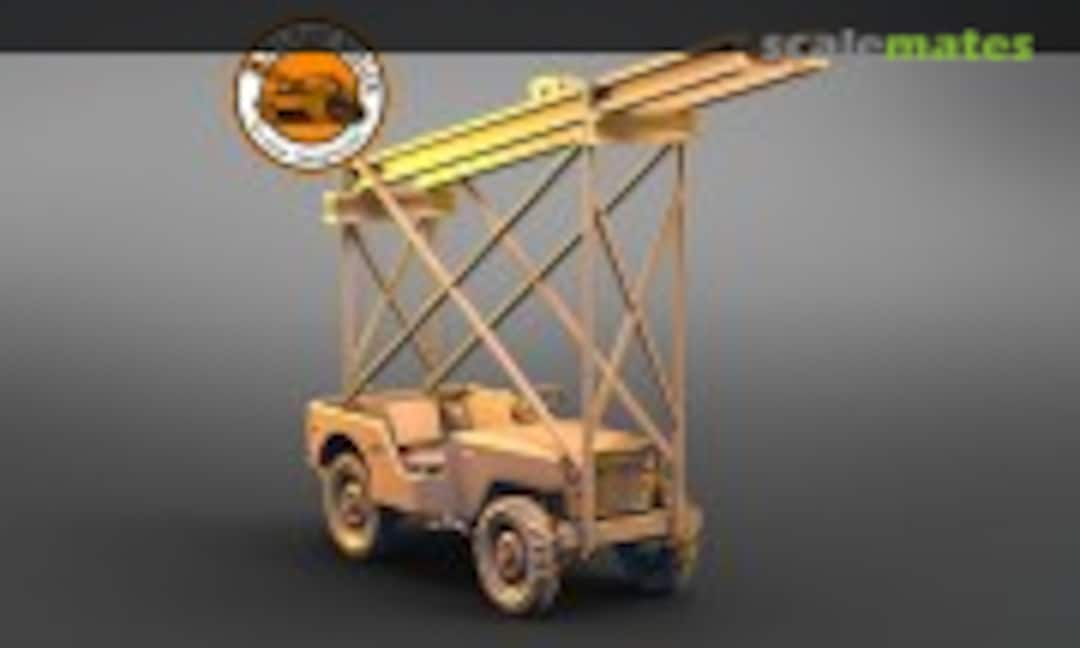 Jeep Willys crane 2 (Military Scales PMI0092B)